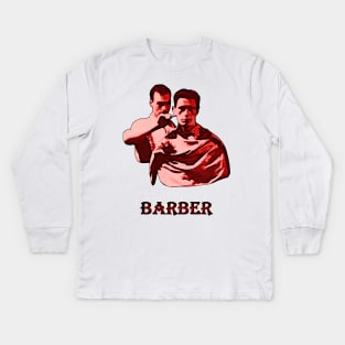 Barber Kids Long Sleeve T-Shirt